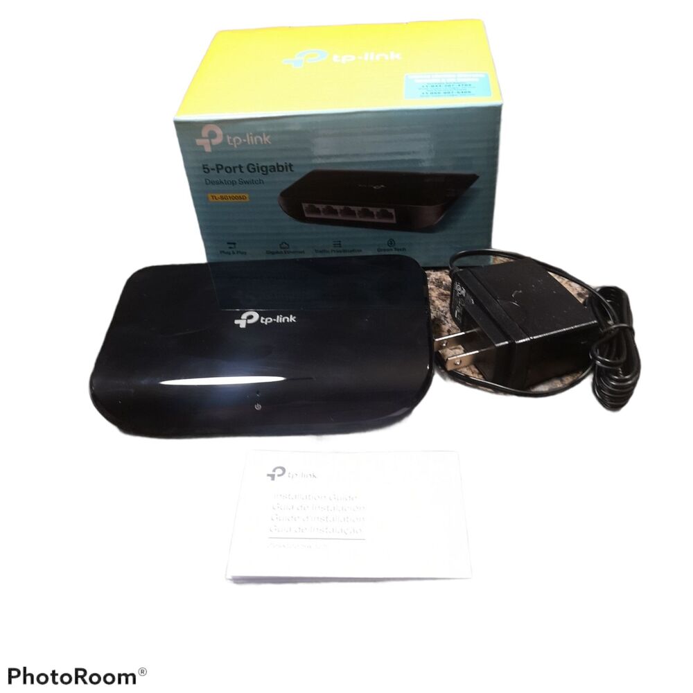 Tp-Link 5-port Sport Gigibit Desktop Switch TL-SG1005D